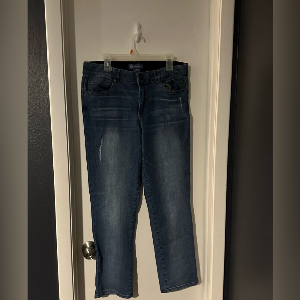 Democracy Ab Solution Straight Leg Jeans